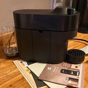 Black Coffee Machine. Nespresso machine (vertuo pop)